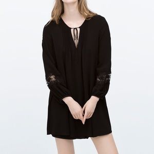 ZARA Trafaluc Bishop Sleeve Tunic dress. S…